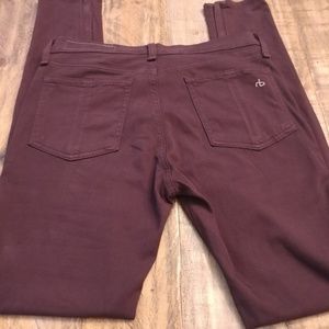 Jean Legging Rag & Bone - Coupe Skinny Avec Fermeture éclair - Taille 25 - Occasion